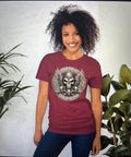 WOLFBOUND Essential Burgundy Tee